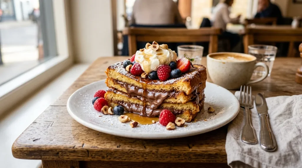 gooey-nutella-stuffed-french-toast-with-fresh-berries