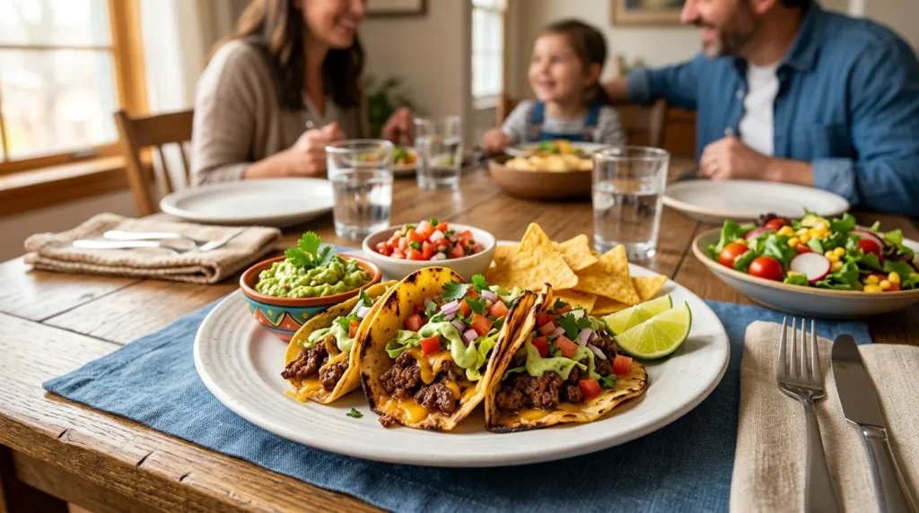 The Ultimate Crispy Beef Smash Tacos 3 crispy-beef-smash-tacos-with-guacamole-and-salsa