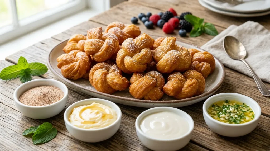 Butter Fried Dough Knots 3 butter-fried-dough-knots-with-cinnamon-sugar
