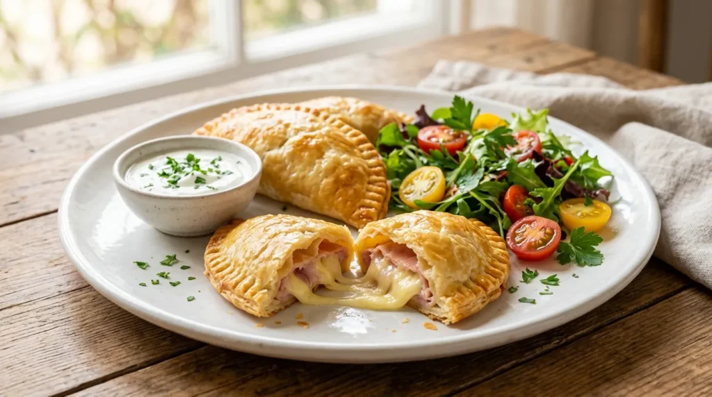 serving-flaky-ham-and-cheese-empanadas