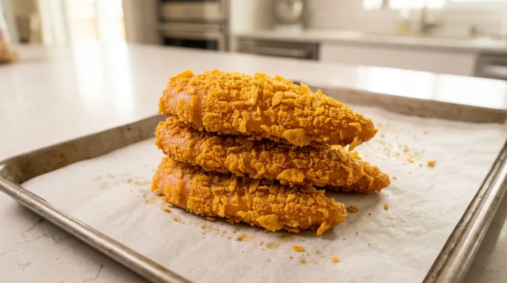 Cornflake Chicken Tenders 3 cornflake-chicken-tenders-with-spicy-mayo