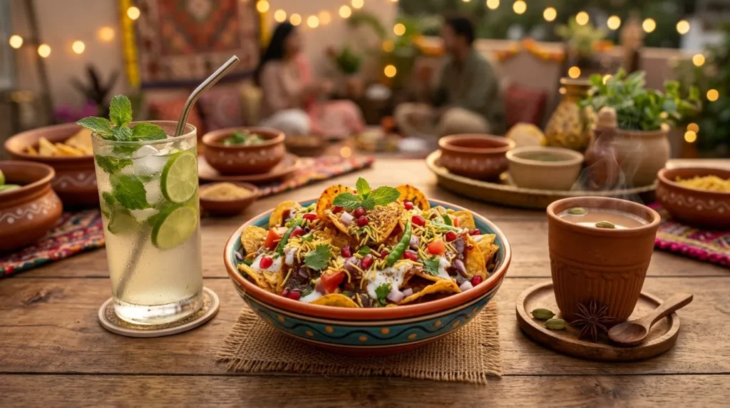 Gourmet Masala Chips Chaat 3 gourmet-masala-chips-chaat-with-mint-lemonade