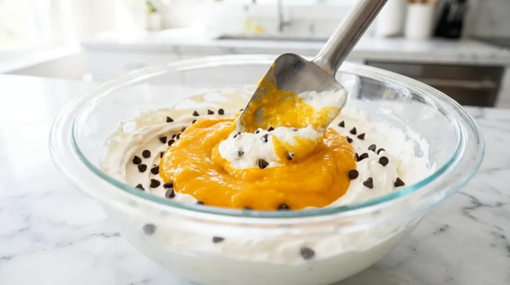 Mango Choco Chip Ice Cream 2 how-to-make-mango-choco-chip-ice-cream