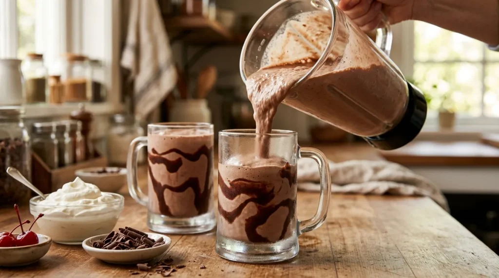 The Ultimate Iced Chocolate Malt Milkshake 3 iced-chocolate-malt-milkshake-with-whipped-cream