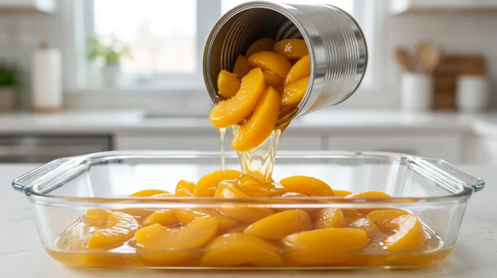 Peach Dump Cake 2 how-to-make-peach-dump-cake