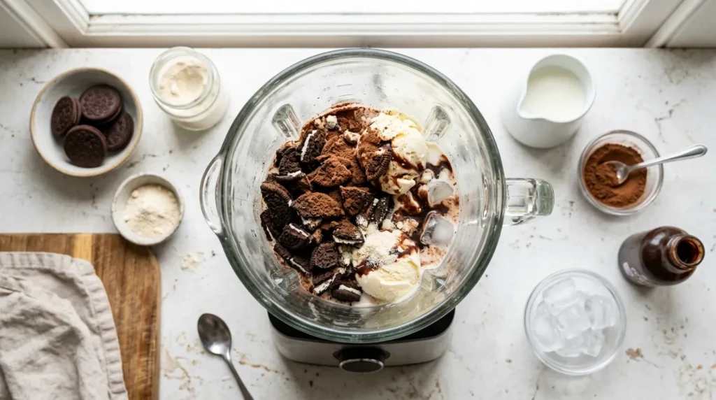 how-to-make-chocolate-biscuit-malt-shake