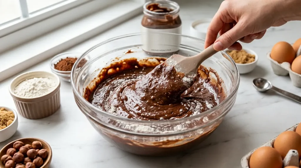how-to-make-3-ingredient-nutella-brownies