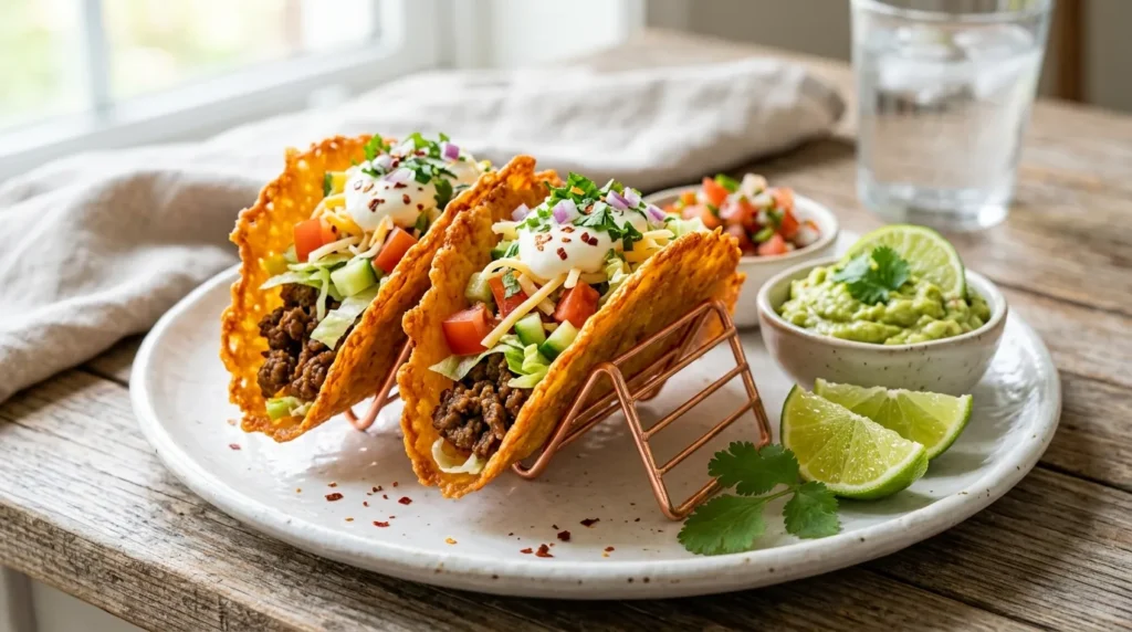 served-crispy-cheese-shell-tacos