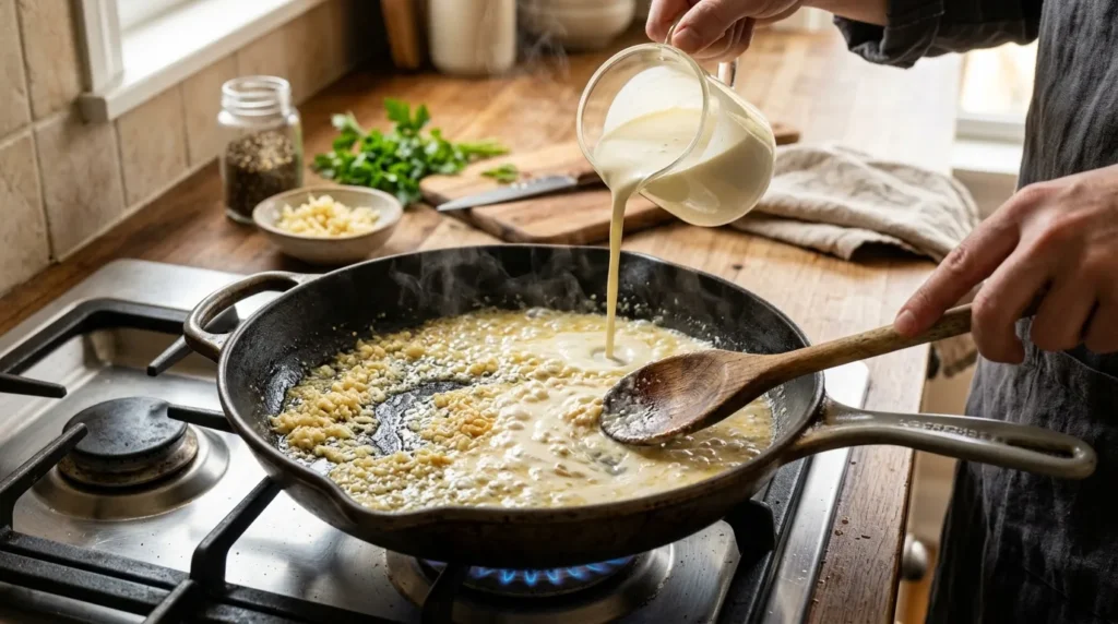  how-to-make-creamy-garlic-butter-pasta