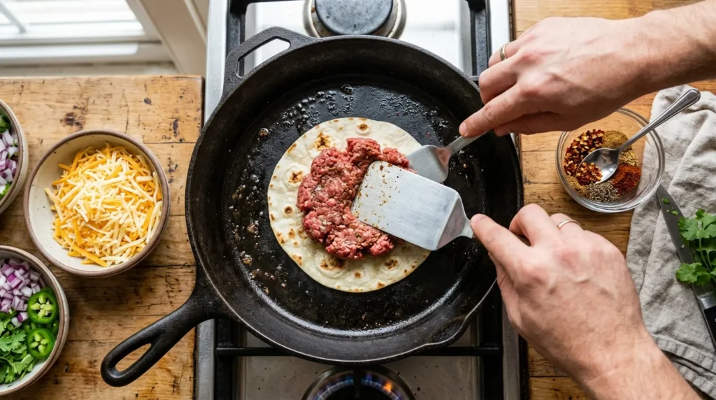 The Ultimate Crispy Beef Smash Tacos 2 how-to-make-crispy-beef-smash-tacos