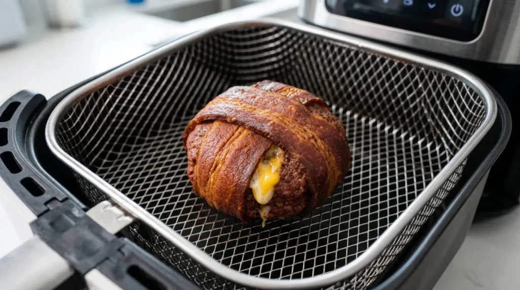 The Ultimate Gourmet Bacon-Wrapped Stuffed Cheeseburger 2 how-to-make-bacon-wrapped-stuffed-cheeseburger