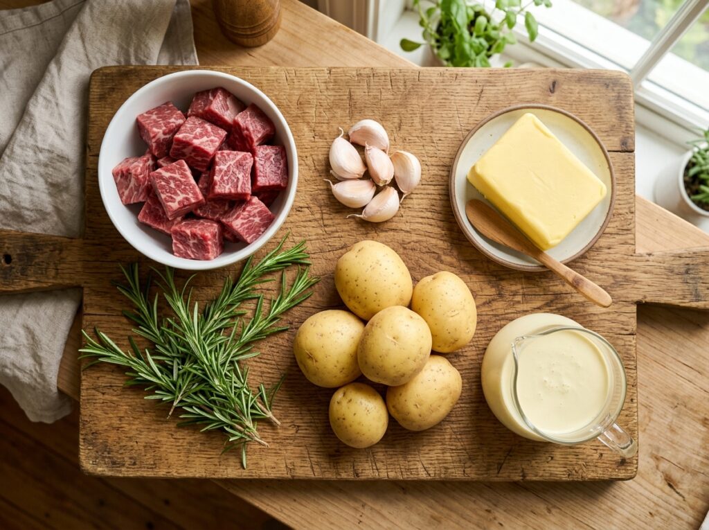 Steak garlic rosemary butter… 202607311926