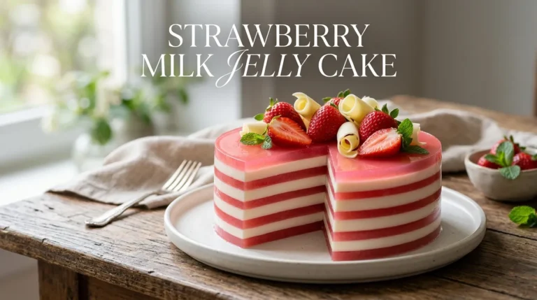 strawberry-milk-jelly-cake-recipe