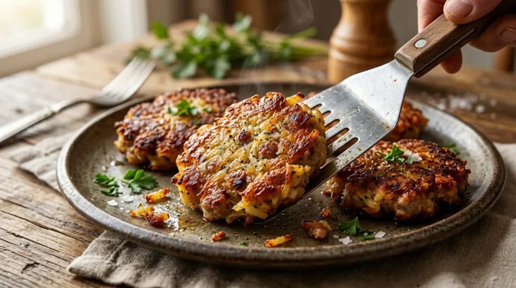 crispy-potato-patties-with-garlic-yogurt-dip