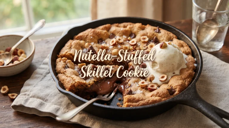 nutella-stuffed-skillet-cookie