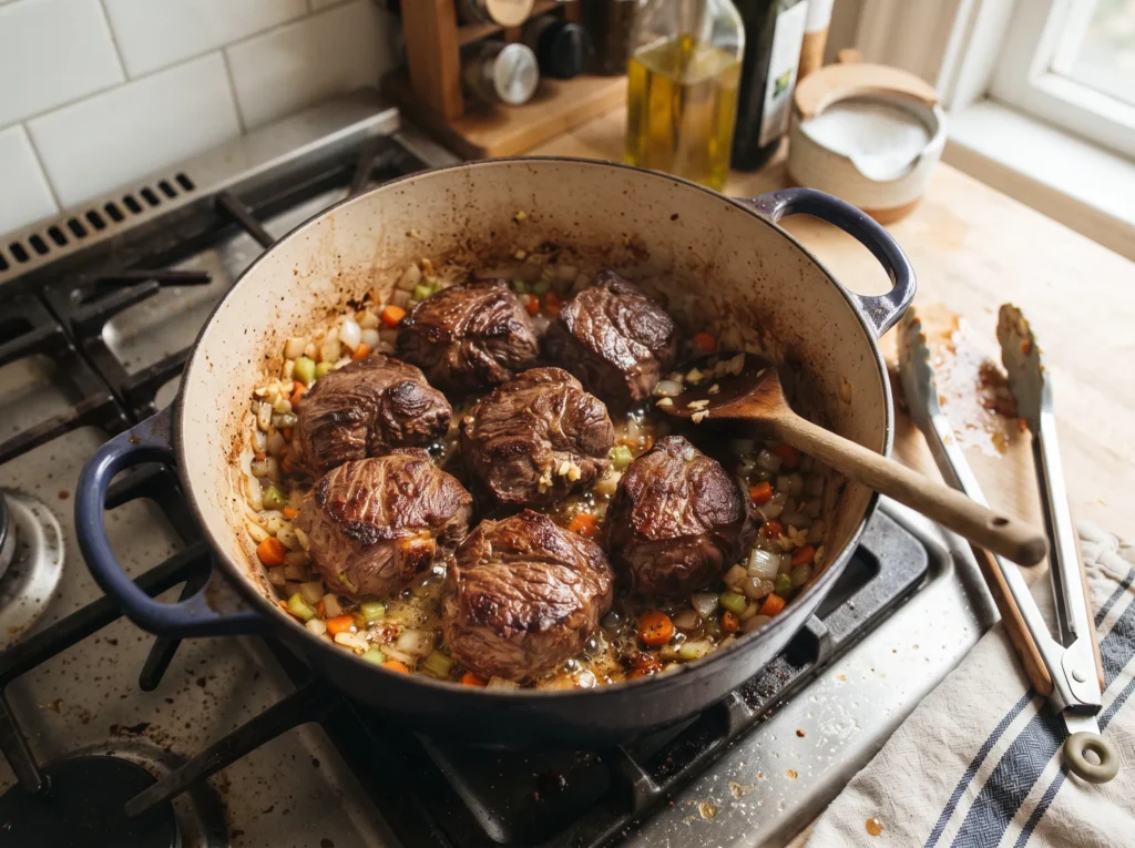 Red Wine Braised Beef Cheek 2 how-to-braise-beef-cheeks