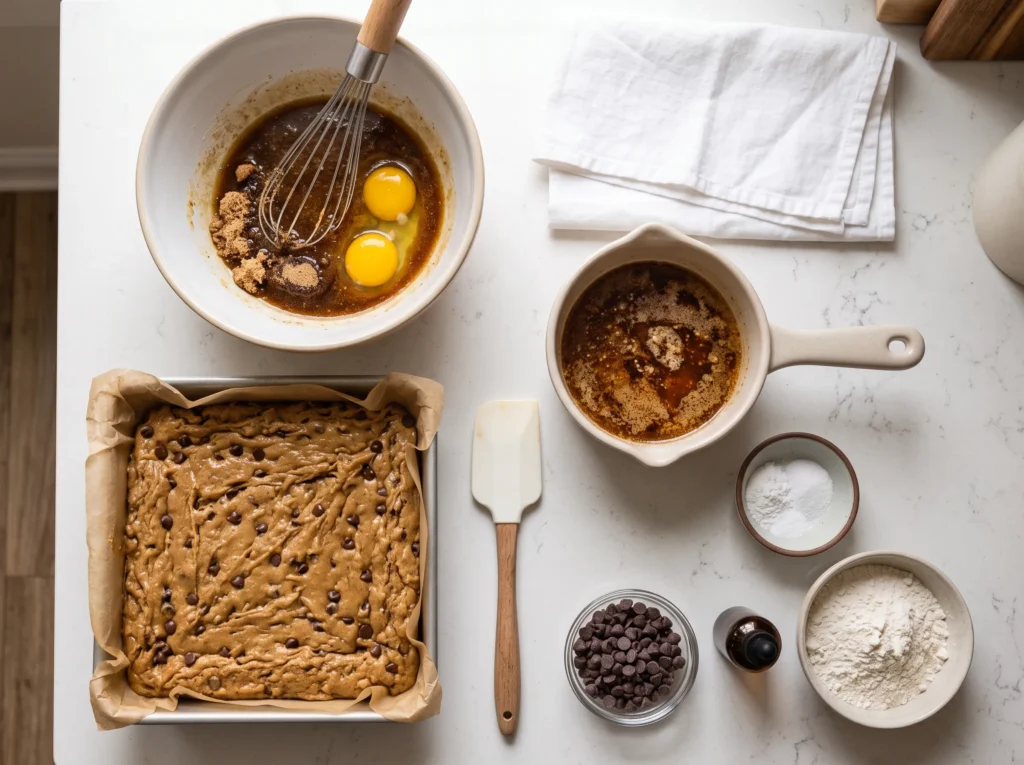 The Ultimate Brown Butter Chocolate Chip Blondies 2 how-to-make-brown-butter-chocolate-chip-blondies