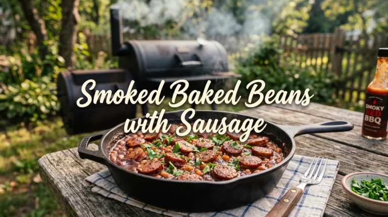 smoked-baked-beans-with-sausage