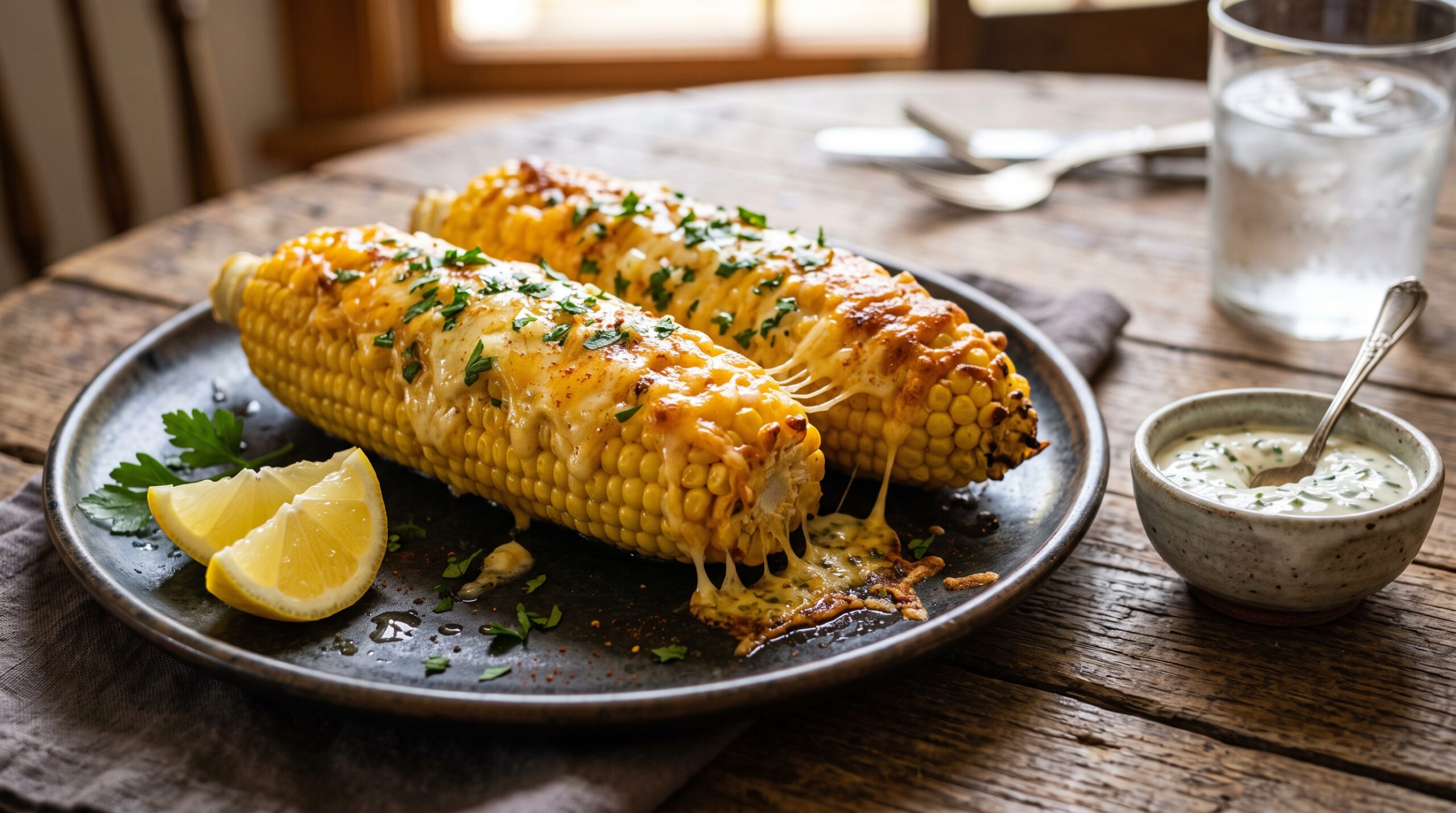 creamy-cheesy-baked-corn-on-the-cob