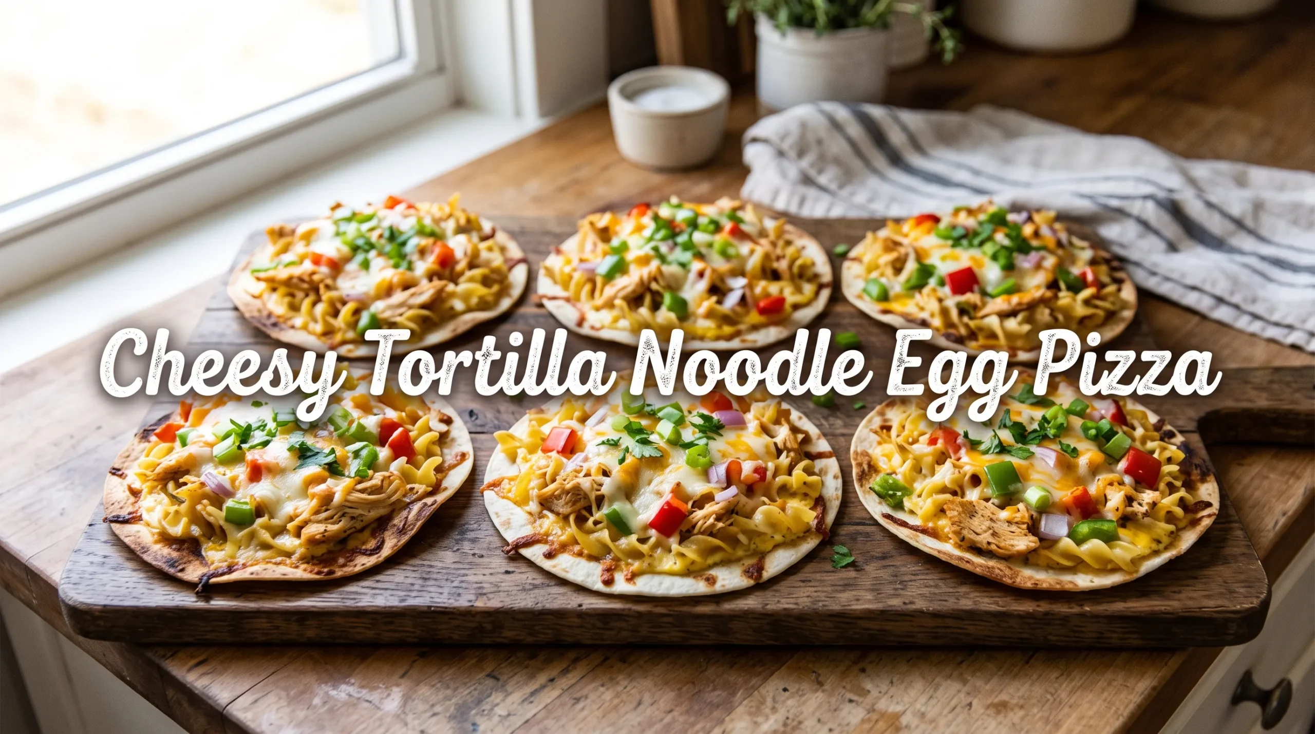 cheesy-tortilla-noodle-egg-pizza-recipe