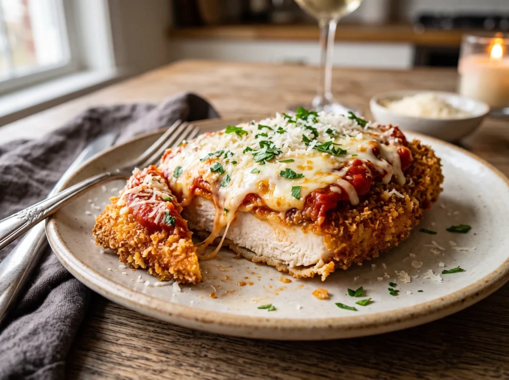 Crispy Chicken Parmesan 2 how-to-make-crispy-chicken-parmesan