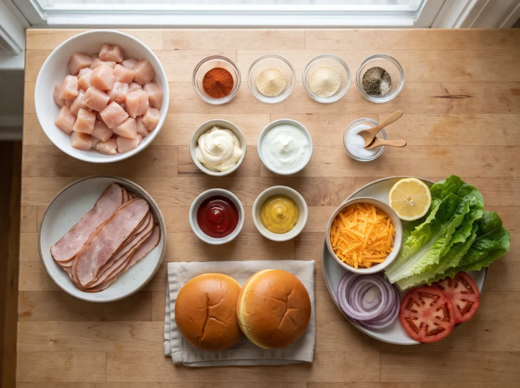Chopped Chicken Bacon Sandwich 2 how-to-make-chopped-chicken-bacon-sandwich