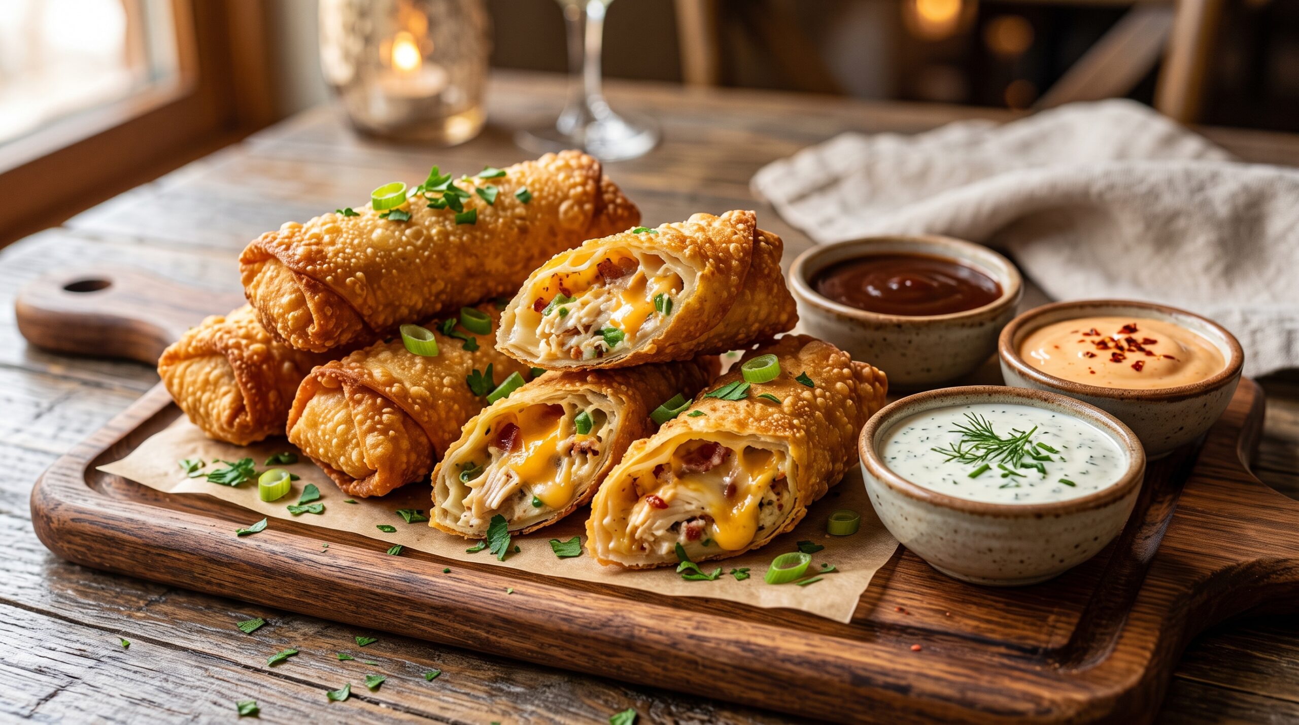 Chicken Ranch Egg Rolls – Crispy, Creamy & Easy Recipe 3 chicken-ranch-egg-rolls-with-ranch-dip