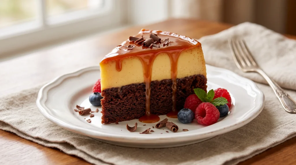 Choco Flan 3 choco-flan-cake-slice