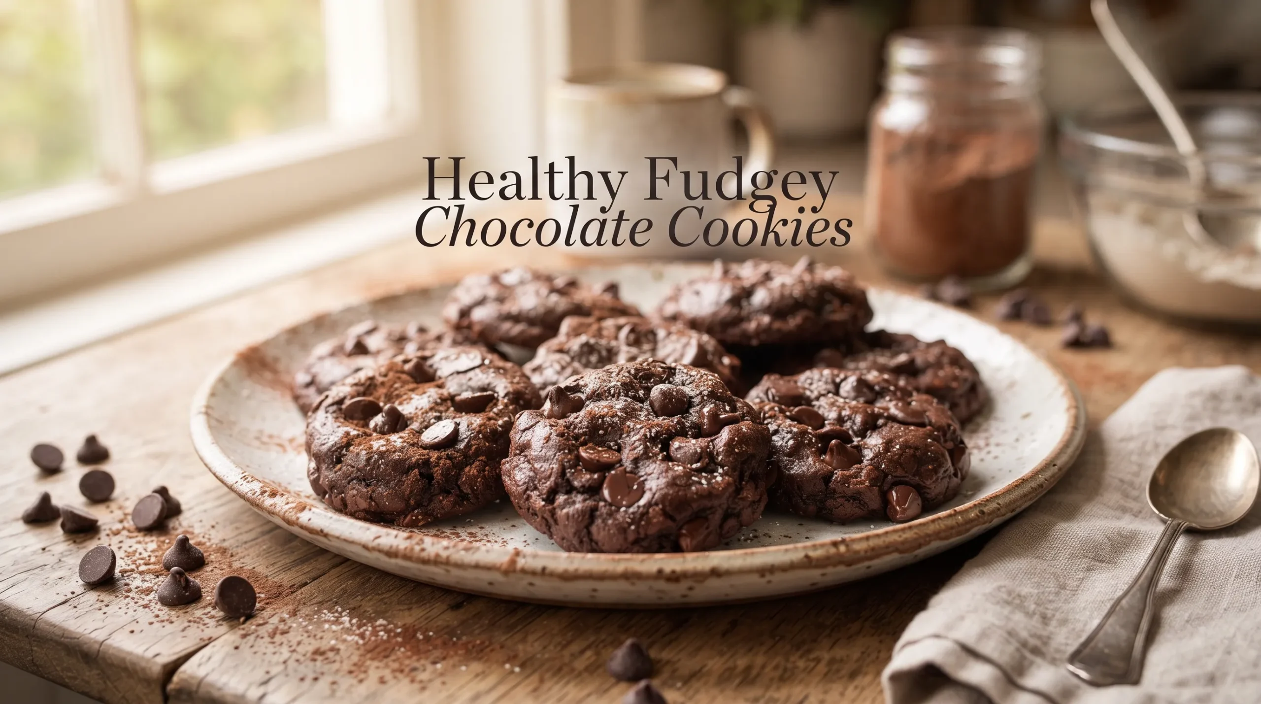 healthy-fudgey-chocolate-cookies