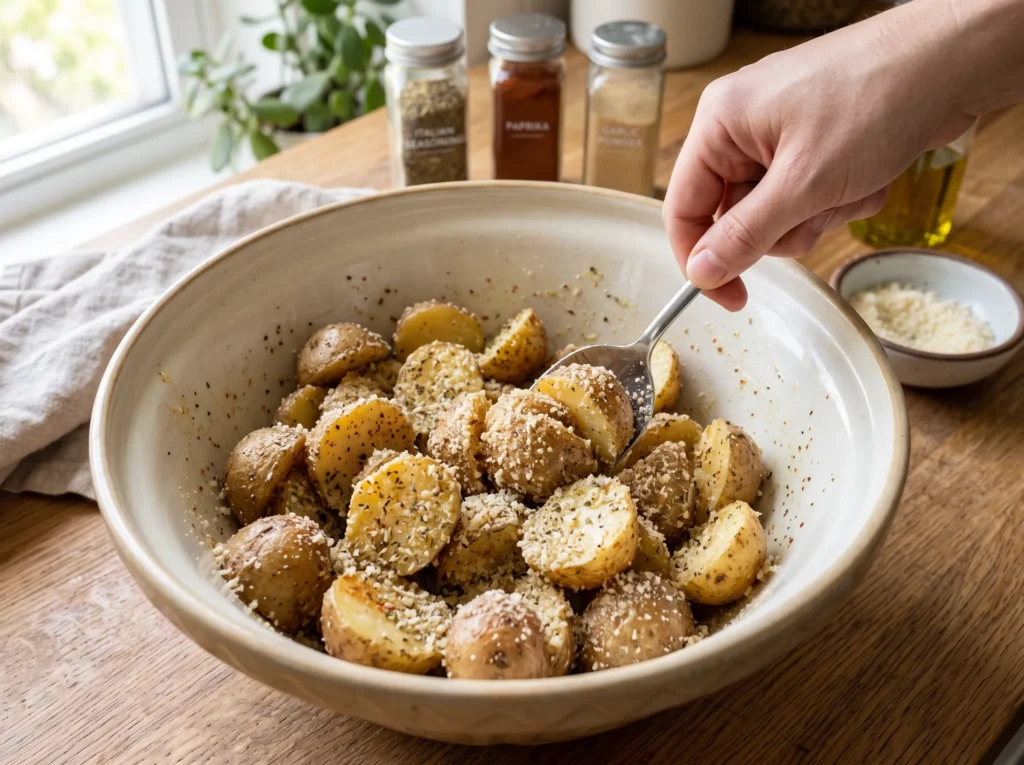 how-to-make-crispy-parmesan-potatoes