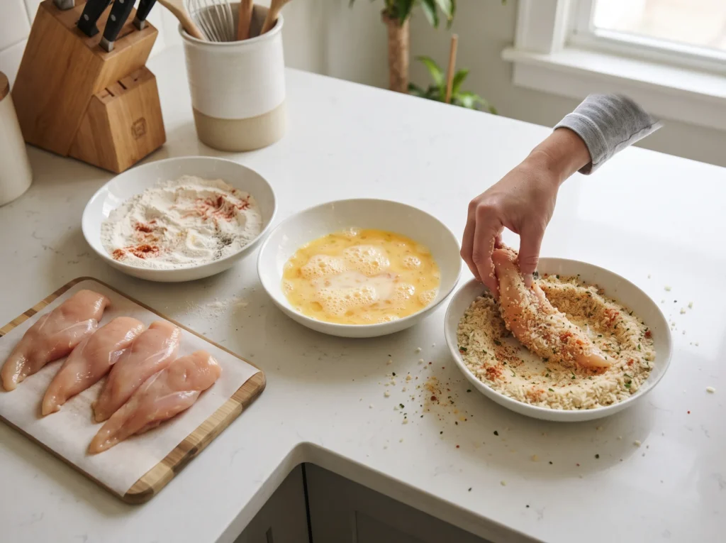 Crispy Chicken Bacon Ranch Wrap 2 how-to-make-crispy-chicken-bacon-ranch-wrap