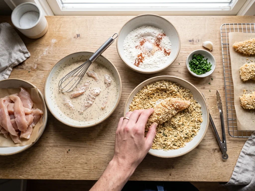 how-to-make-crispy-chicken-tenders
