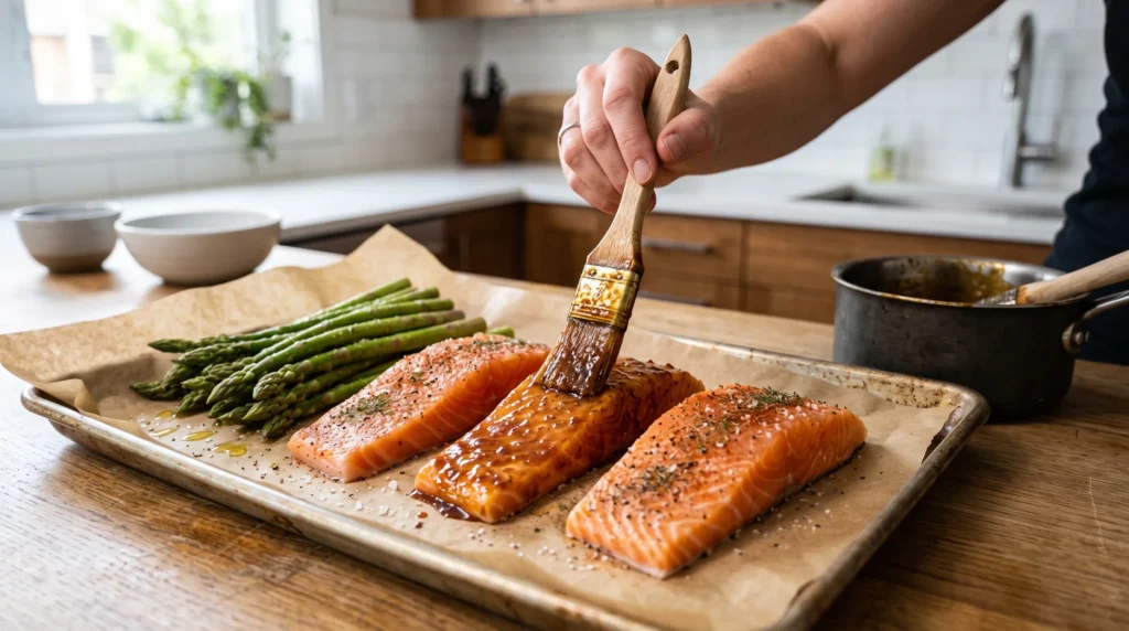 Honey Balsamic Salmon 2 how-to-make-honey-balsamic-salmon