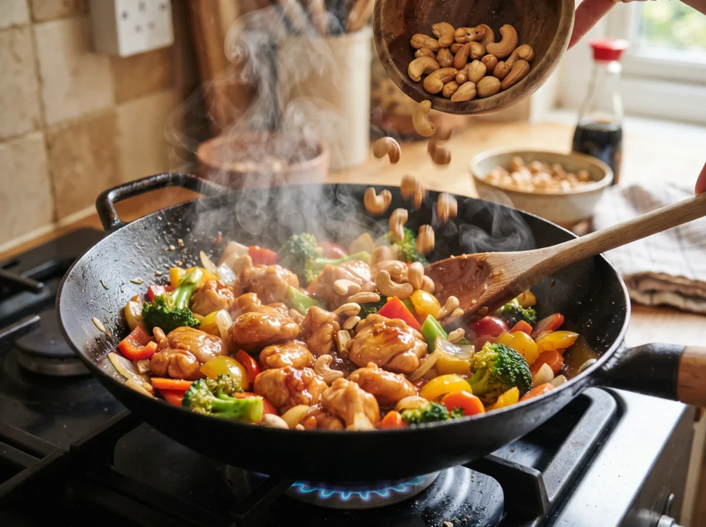Honey Cashew Chicken Stir-Fry 2 how-to-make-honey-cashew-chicken-stir-fry
