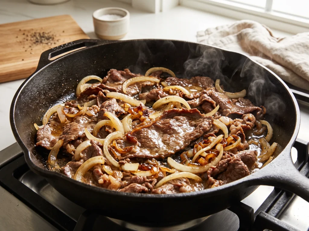 how-to-cook-shaved-ribeye-with-onions