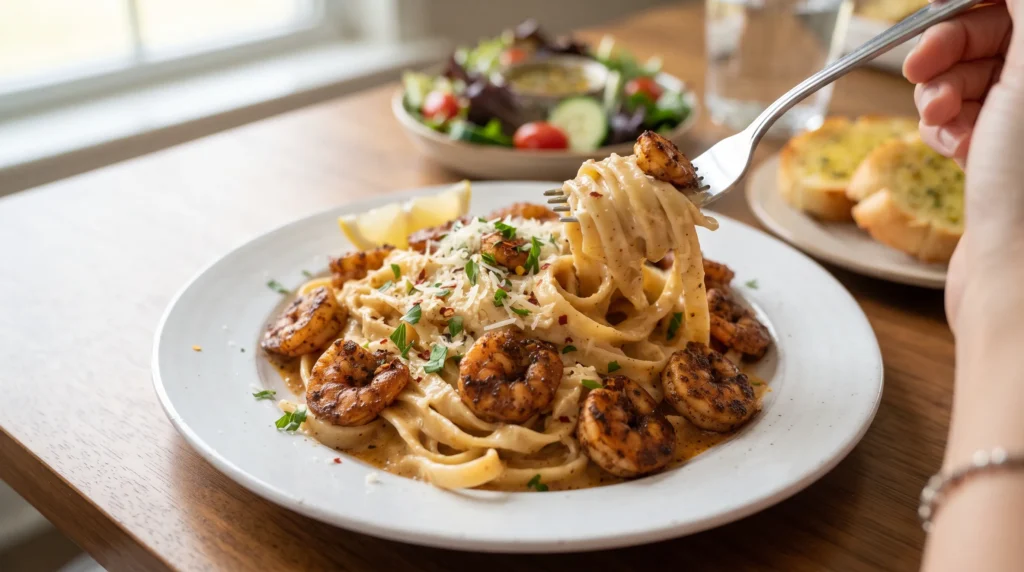 Creamy Cajun Shrimp Fettuccine 2 creamy-cajun-shrimp-fettuccine-with-shrimp