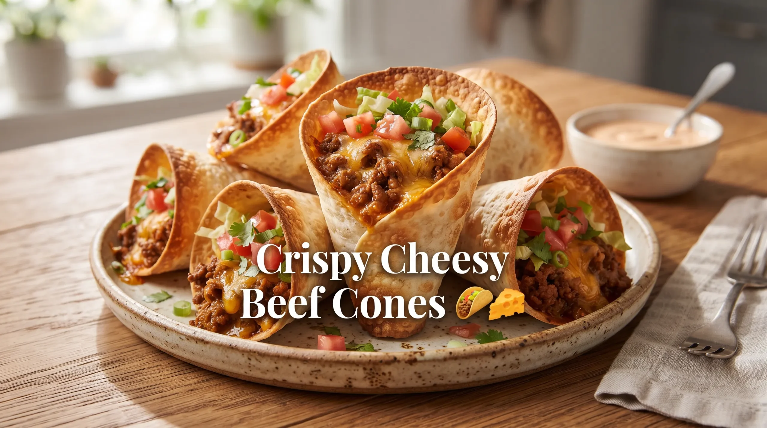 crispy-cheesy-beef-cones-recipe