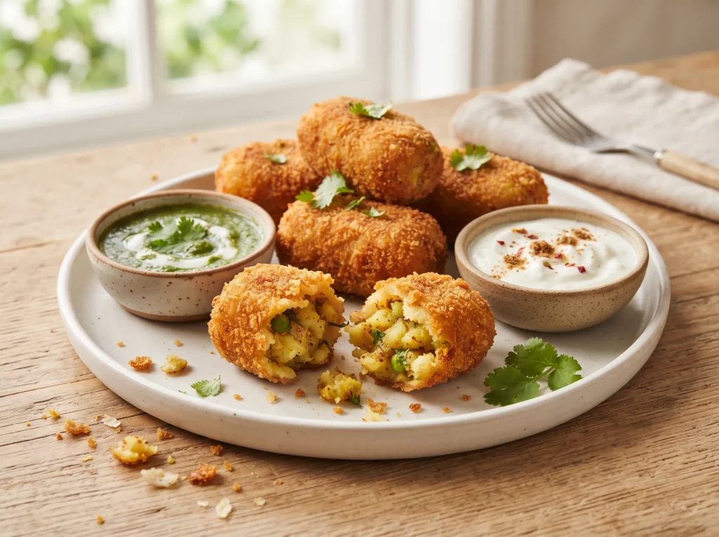 Crispy Potato Rolls 3 crispy-potato-rolls-with-dipping-sauce