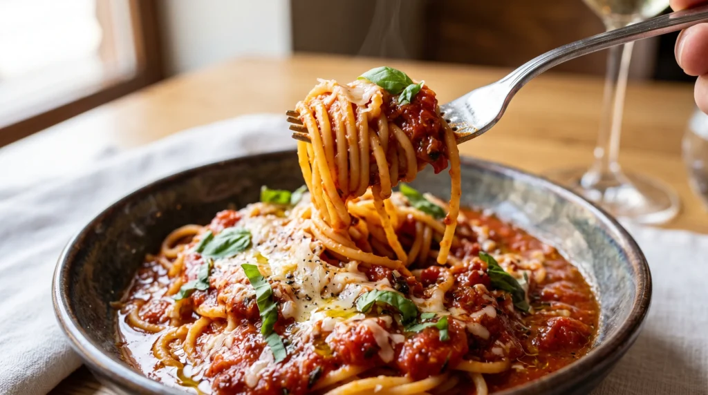 gourmet-tomato-pasta-with-parmesan