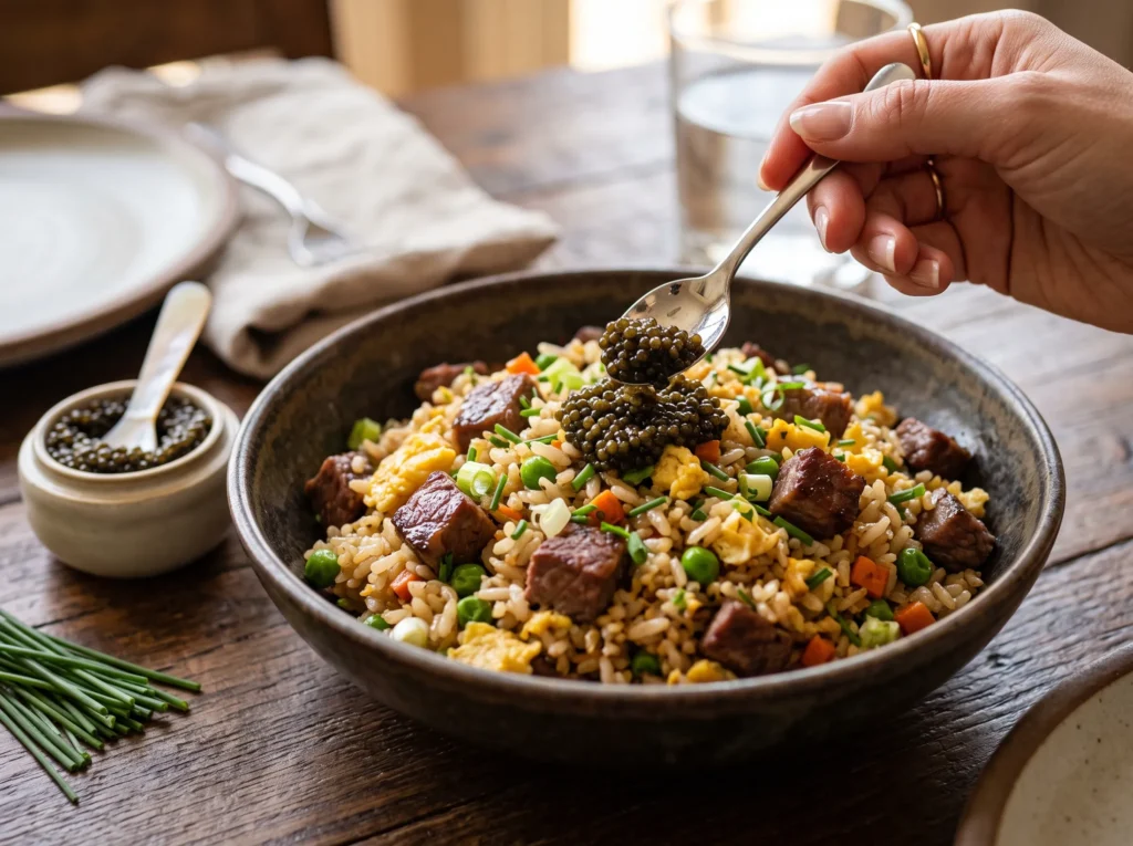 Wagyu Caviar Fried Rice 3 wagyu-caviar-fried-rice-with-fish-roe