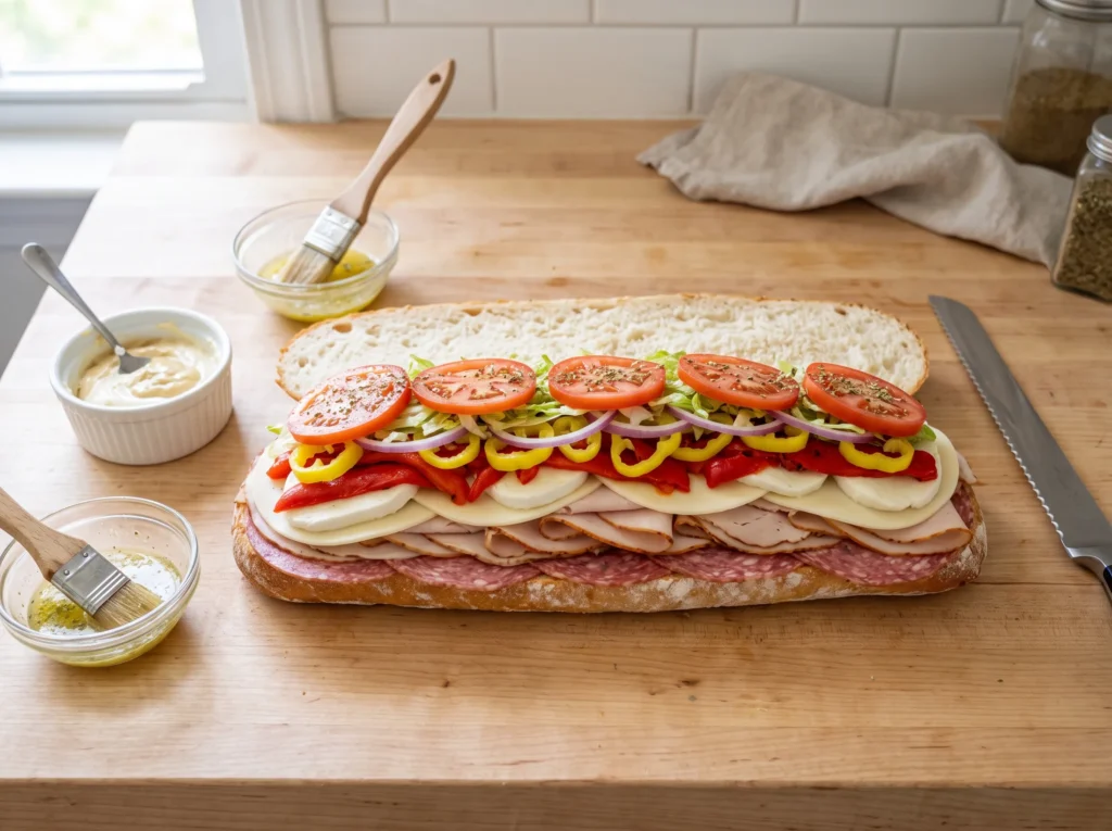 Giant Italian Sub Sliders 2 how-to-make-giant-italian-sub-sliders