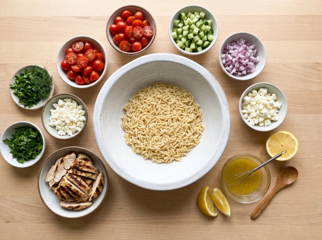 Grilled Chicken Orzo Salad 2 how-to-make-grilled-chicken-orzo-salad