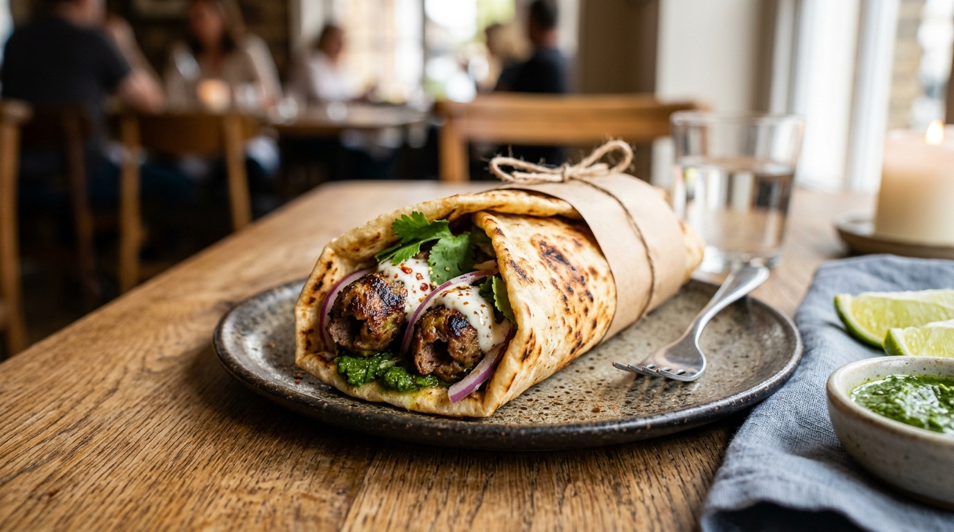 Grilled seekh kebab wrap 202608041841