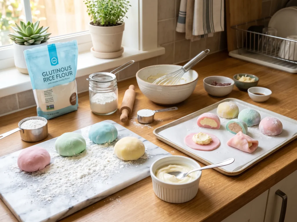  how-to-make-rainbow-cheesecake-mochi