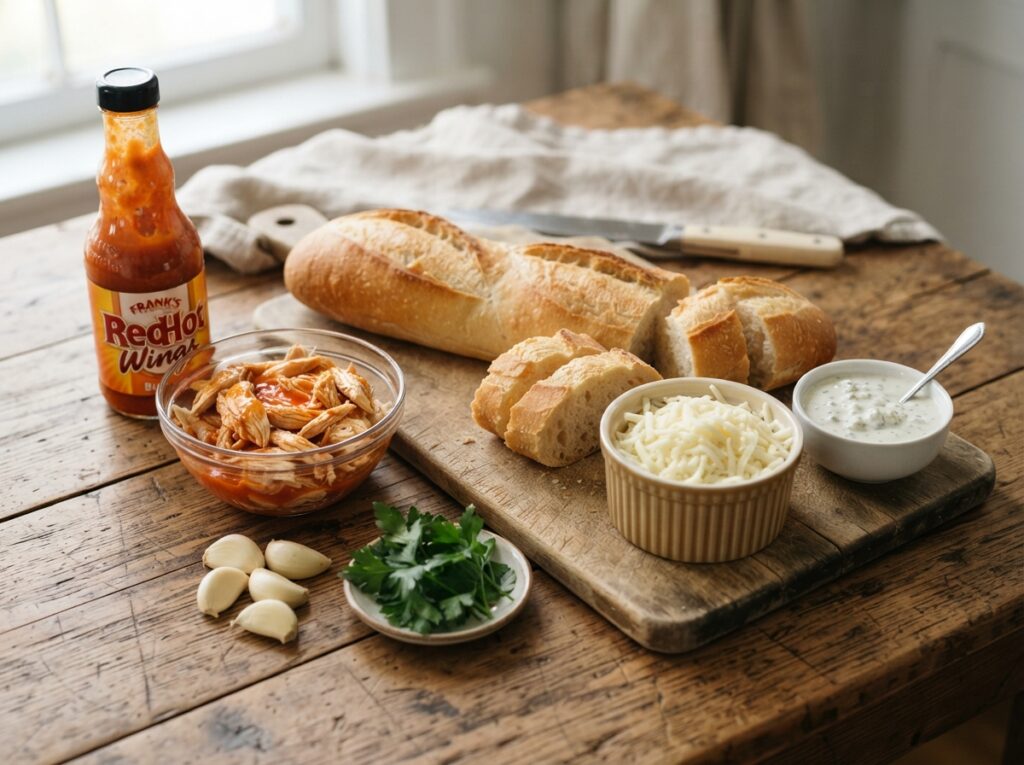 Ingredients for buffalo chicken … 202608050052
