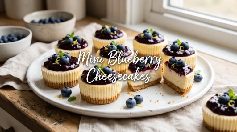 mini-blueberry-cheesecakes