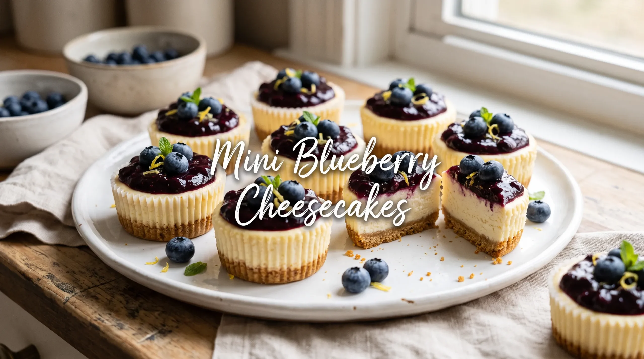 mini-blueberry-cheesecakes