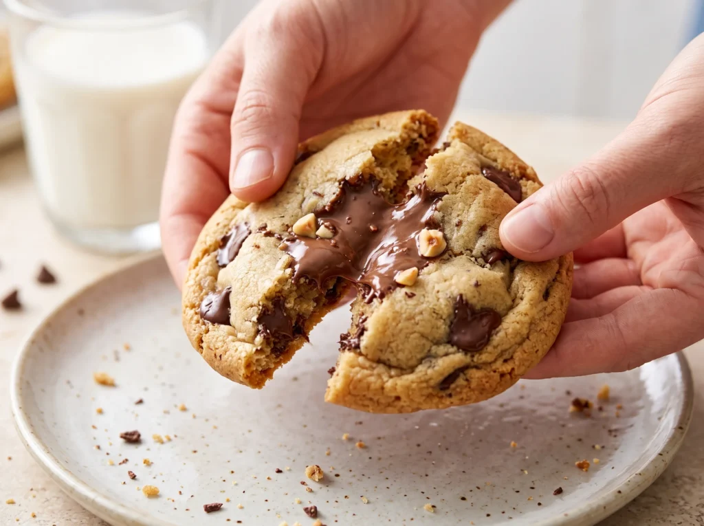 gooey-nutella-cookies-gooey-center