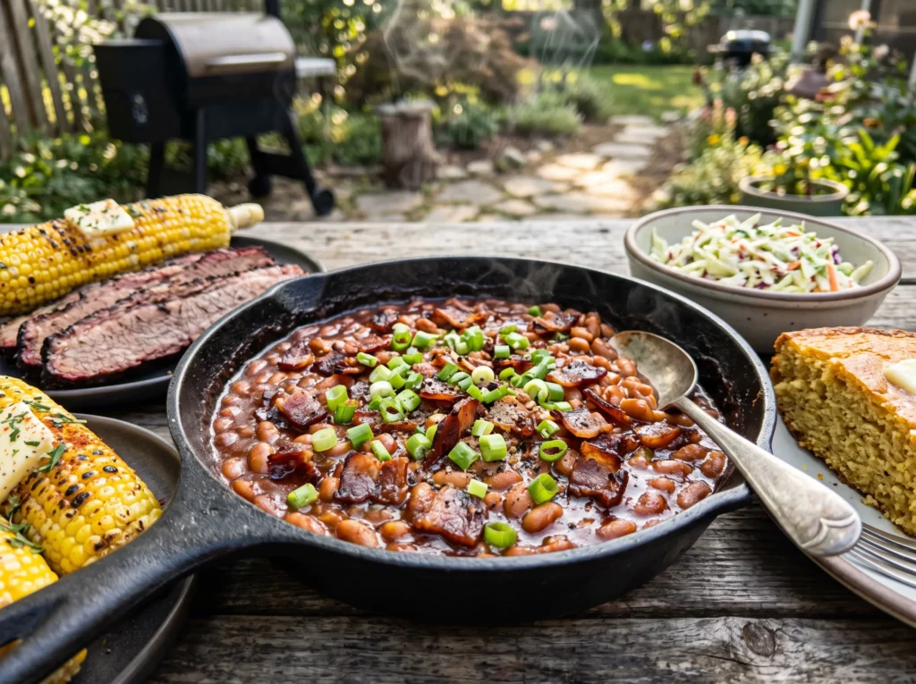 Pellet Grill Smoked BBQ Beans 2 how-to-make-pellet-grill-smoked-bbq-beans