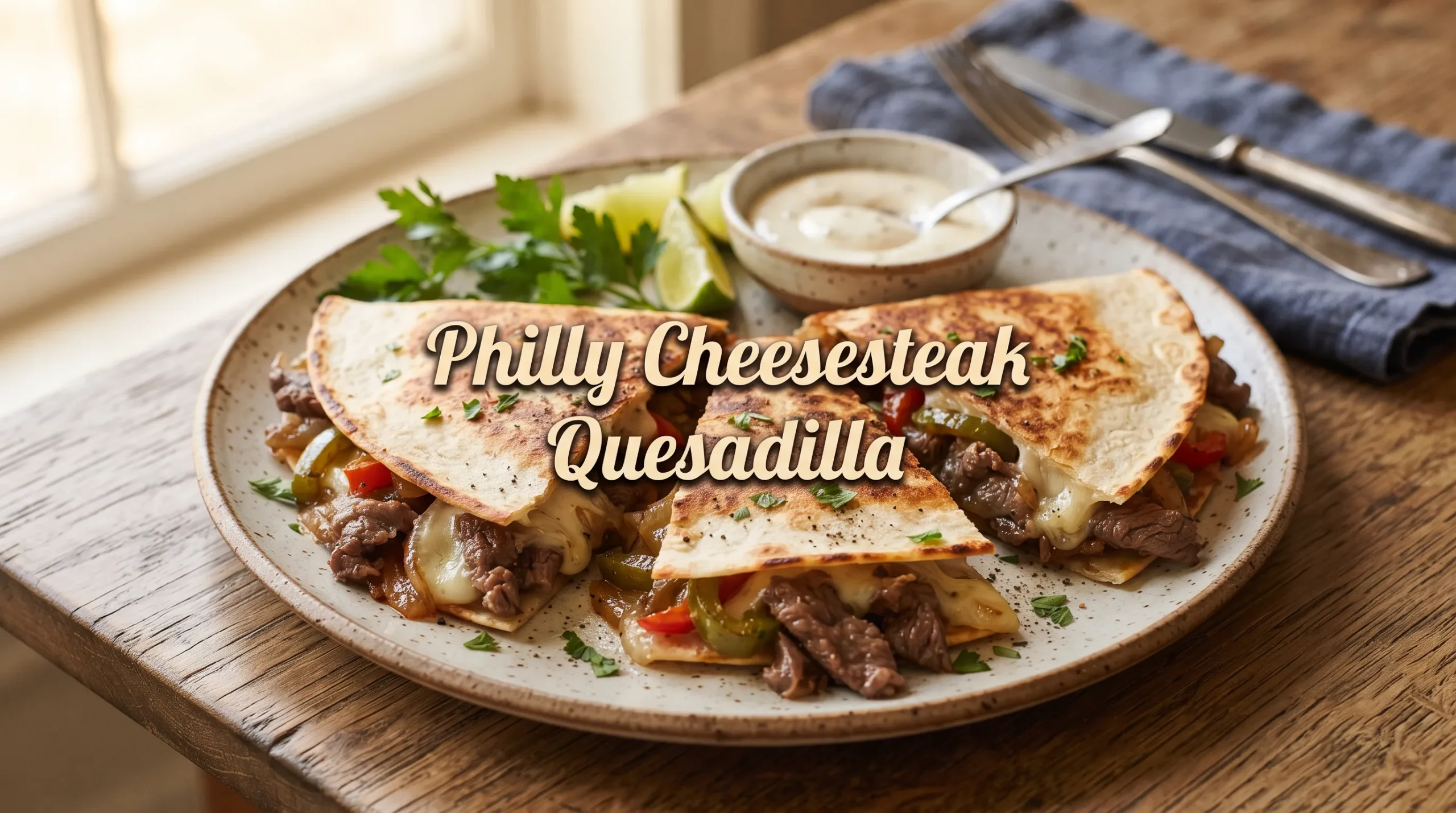 philly-cheesesteak-quesadilla
